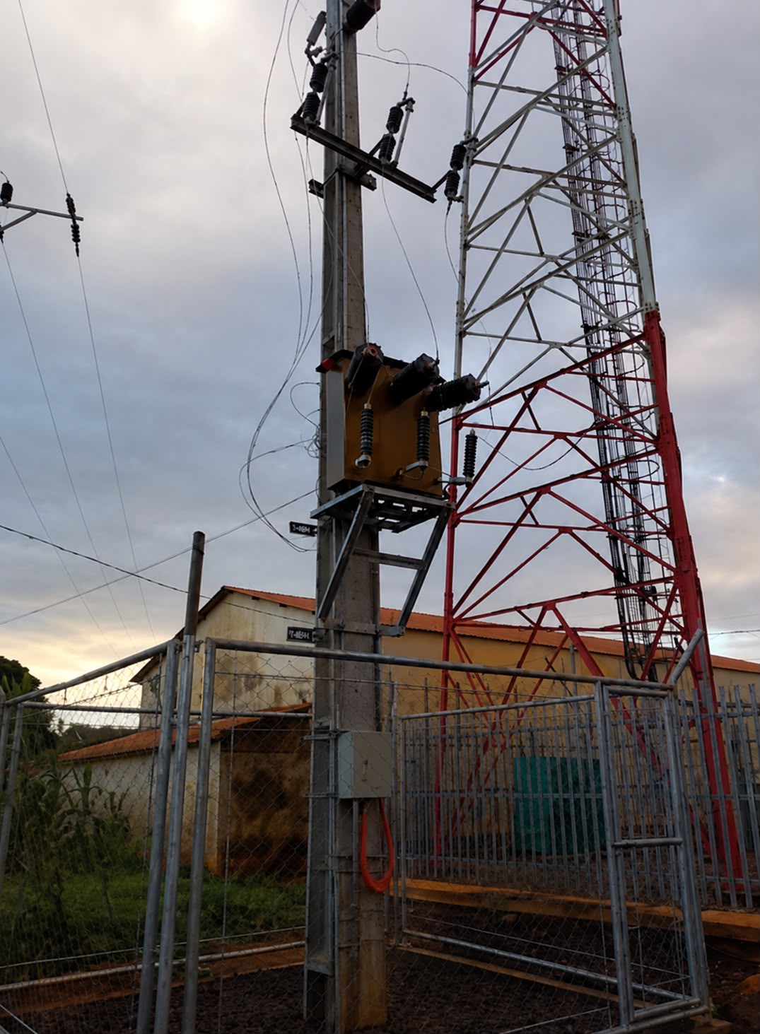 Vodacom telecom equipment cabinet